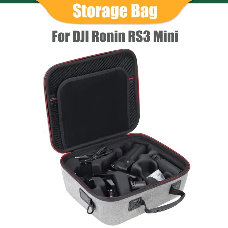 DSji rsin rs3 mini用収納バッグ,ポータブルケース,ジンバルスタビライザー,トラベルショルダーバッグ,ジッパー付き