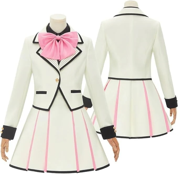 新作入荷アイドル風 スクールアイドル 優木せつ菜 ゆうきせつな ニジガク Future_Parade コスプレ衣装