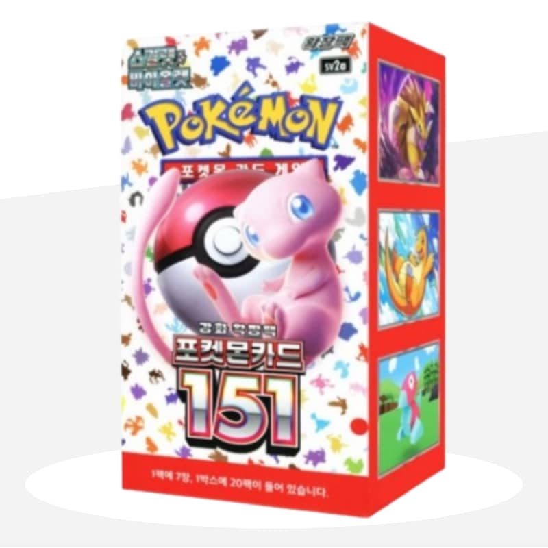 ポケットモンスター カードゲーム 強化 拡張パック/151/Box Korean Ver