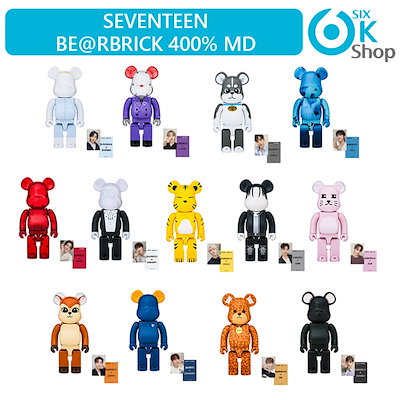Qoo10] ベアブリック SEVENTEEN [ BE@RBRIC : KPOP