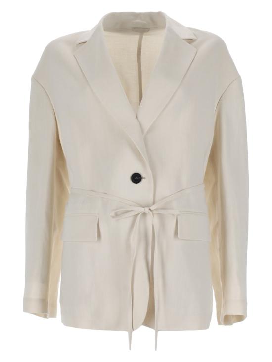 BRUNELLO CUCINELLI Women Jackets MH1267591 C579 IVORY