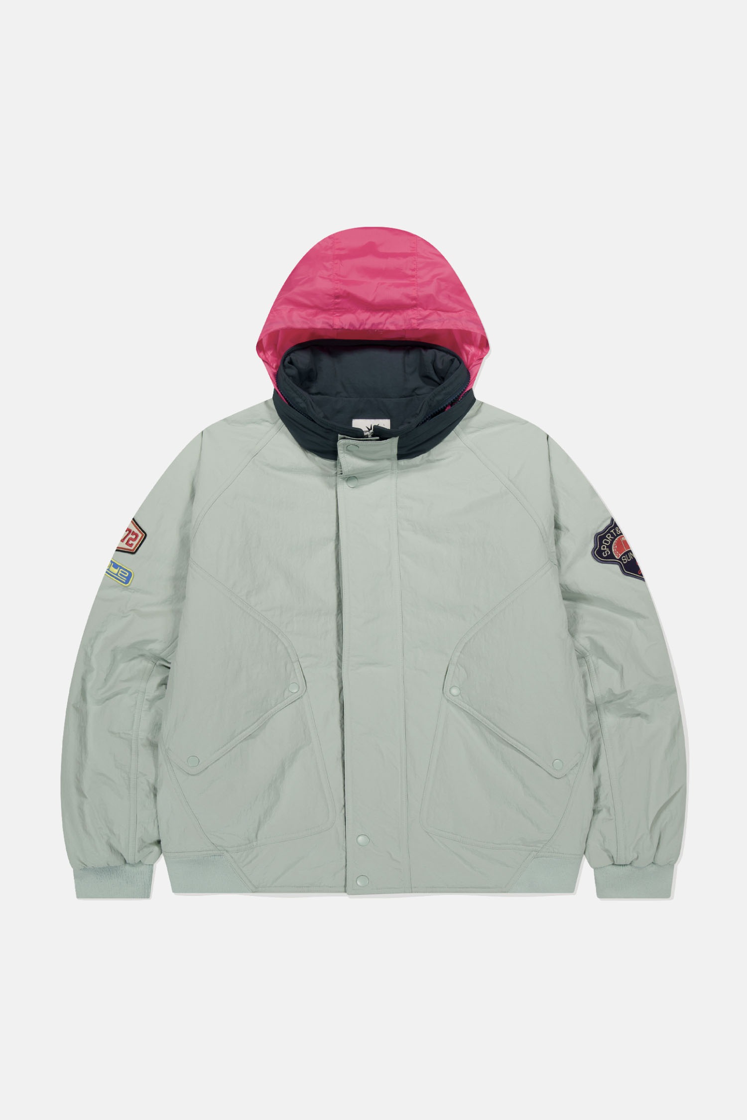 【SUNLOVE】 CREW INSULATED JACKET : SAGE
