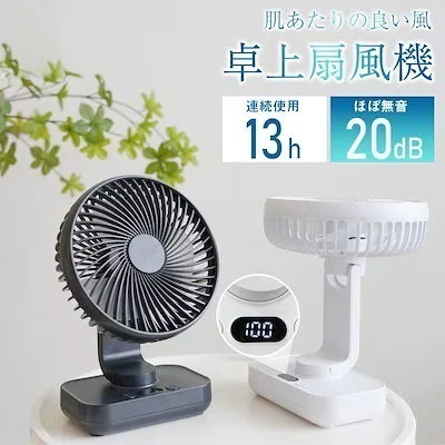 団体購入8件【期間限定！90％off】 扇風機 サーキュレーター　5段階風量調節　コンパクト　自動首振り ベッド 超静音 電源式 節電 省エネ 卓上扇風機 熱中症対策 携帯扇風機 小型