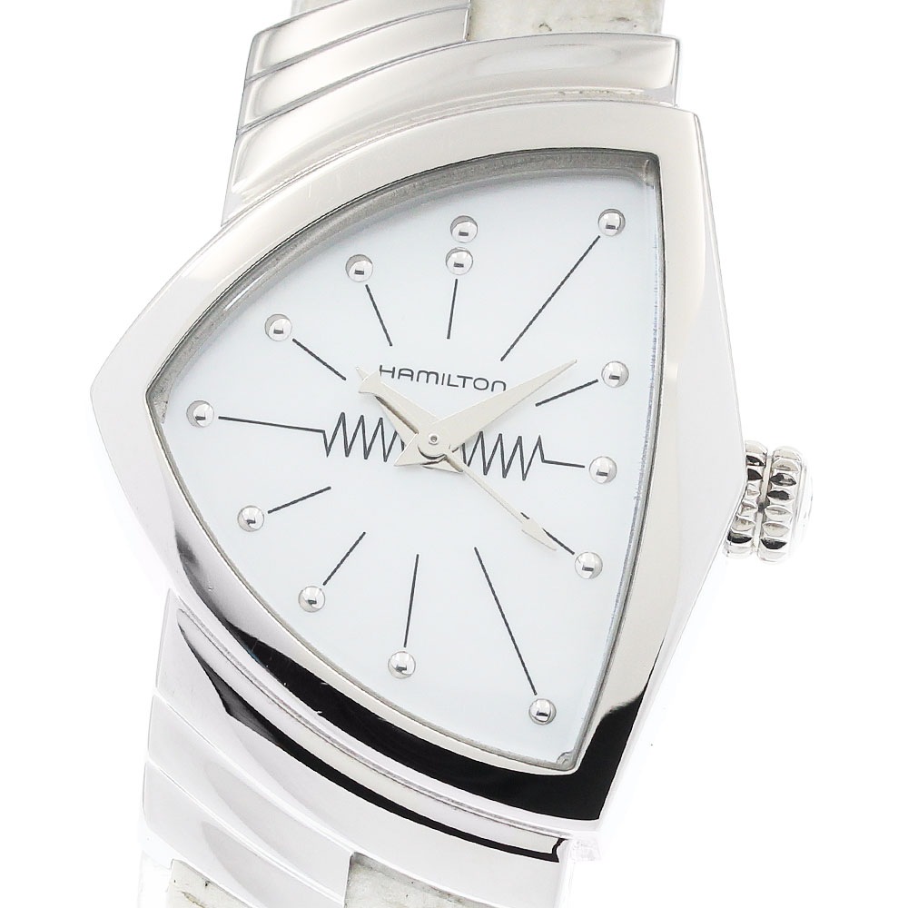 ハミルトン HAMILTON H242112 ベンチュラ クォーツ レディース 箱付き_950322【中古】