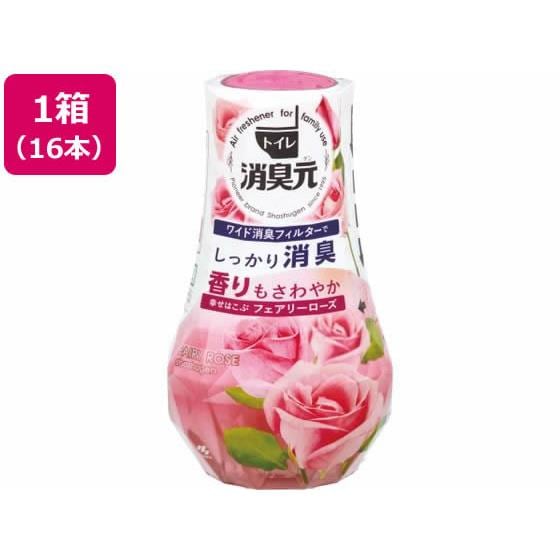 トイレの消臭元幸せはこぶフェアリーローズの香り 16個 小林製薬