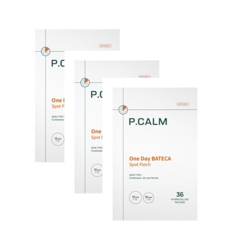 バテカ カバー スポット パッチ (円形/混合型)3 6個入*3