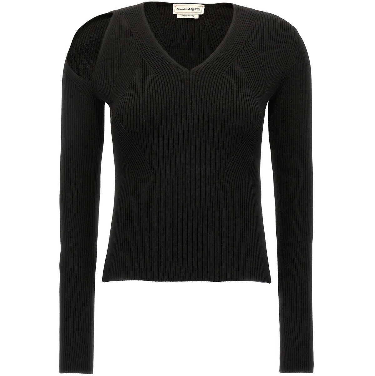 768602Q1A651000 ブラック 秋冬2023 ニットウェア レディース ju