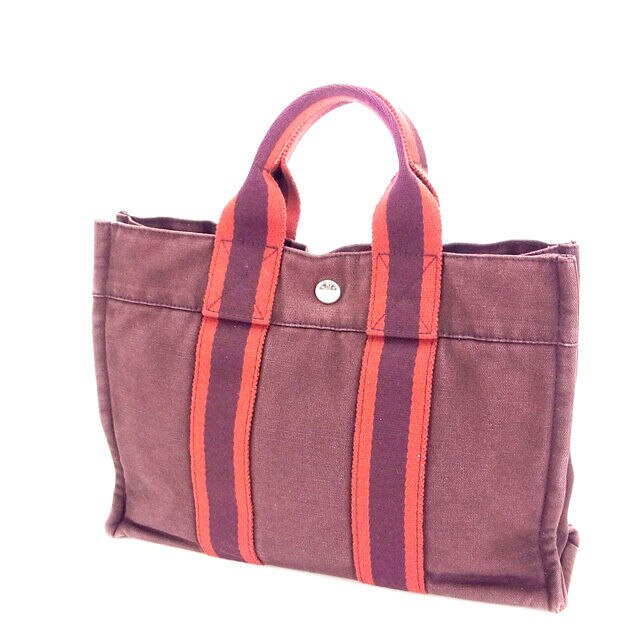 トートバッグ フールトゥ /フールトゥトートＰＭ パープル ボルドー 中古