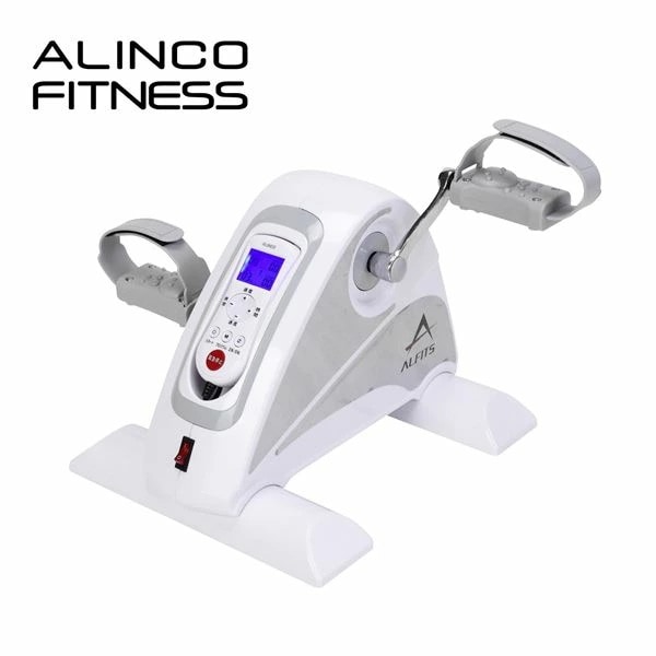 フィットネスバイク 電動楽らくムーブサイクル 電動回転方式速度12段階 トレーニングメニュー付き AFB3022