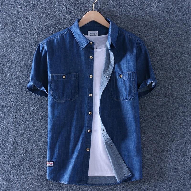 激安！シャツ メンズ メンズシャツ メンズ 半袖シャツ 厚手 メンズ 春服 夏服 メンズ