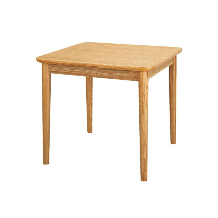 モタ ダイニングテーブル 天然木 アッシュ 食卓机 ダイニング HOT-332 ナチュラル １人暮らし ２人掛け シンプル コンパクト