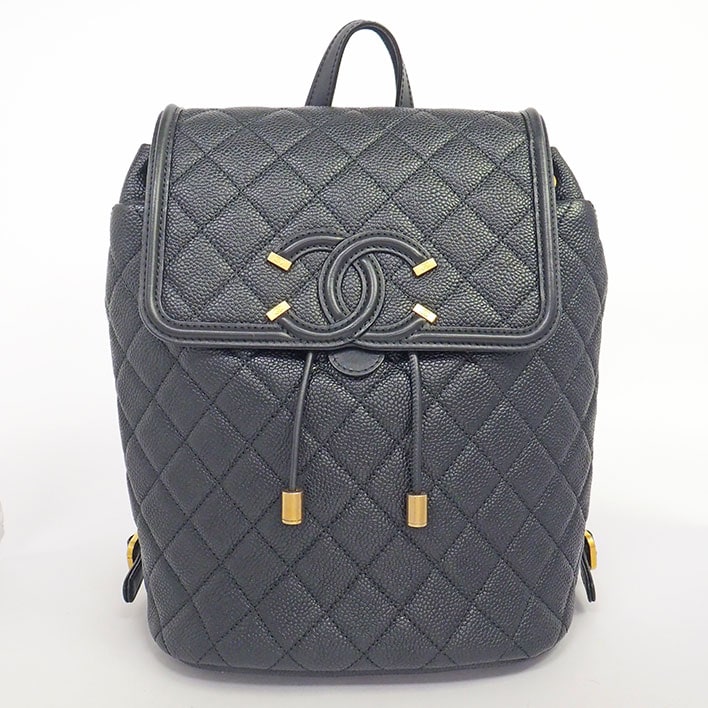 シャネル ココマーク ゴールド金具 チェーン CCフィリグリー レディース 【バックパック・リュック】