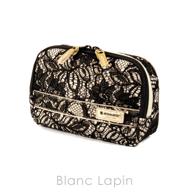 アルティザン＆アーティスト ARTISAN＆ARTIST スロープシェイプポーチ 2WP-CM110H クラシックモノトーン #ブラック [151921]