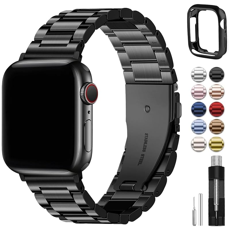 Apple Watch バンド 45mm 44mm 42mm ベルト ステンレスコンパチブル iwatchバンド アップルウォッチ バンド Apple Watch Series 9/8/7/6/5/