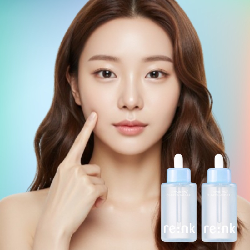 リエンケイ ハイパーヒアル プランピングアンプル 100ml+100ml 集中保湿 ハリ肌ケア 大容量エッセンス 詰め替え用付き
