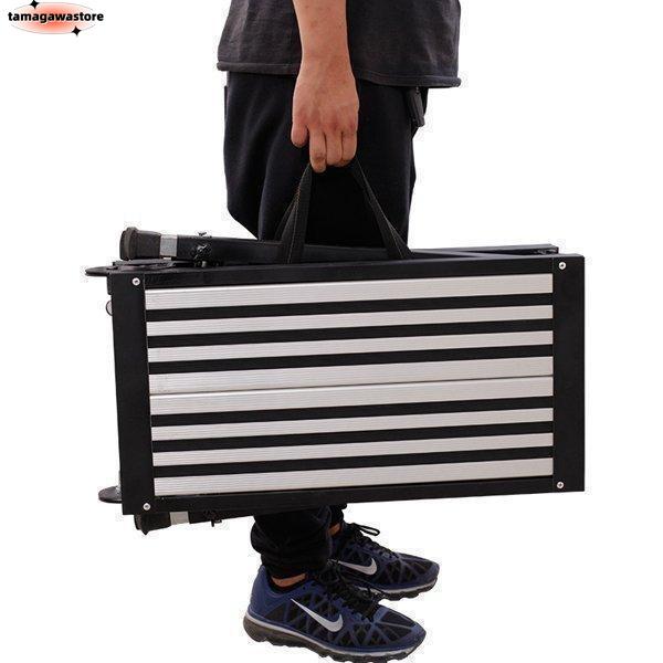 多機能 はしご アルミ 伸縮 脚立 作業台 梯子 足場 伸縮 折りたたみ式 専用プレート付き 踏み台