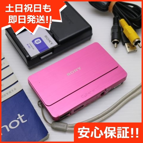 美品 Cyber-shot DSC-T700 ピンク SONY デジカメ 89