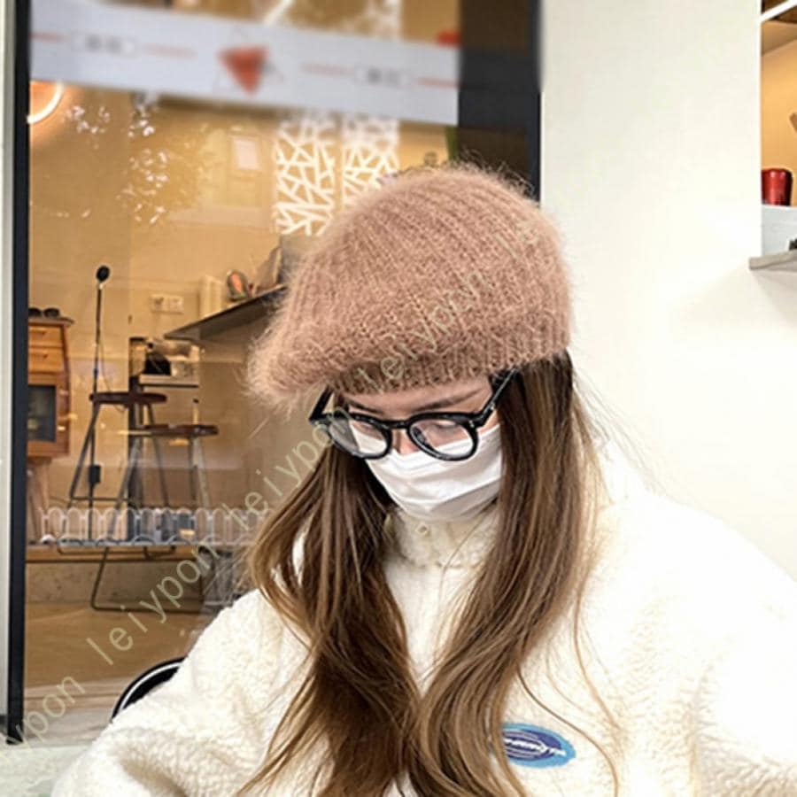 ベレー帽 レディース キャップ 円形 無地 防寒 ニット帽 秋冬 ハット レトロ カジュアル お出かけ 屋外 アウトドア 旅行 キャップ ウールハット ふわふわ 4,561円