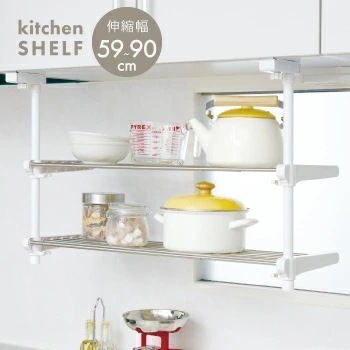 ２段吊り下げキッチン棚　　TK-2【キッチン収納キッチン 隙間収納キッチン 棚キッチン収納 吊り棚収納ラックキッチン収納 小物キッチン収納 アイ