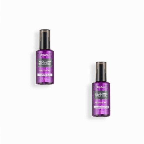 クンダルウルトラヘアエッセンスホワイトマスク100ml+アカシアモリンが100ml香りのある柔らかいしっとりとツヤ