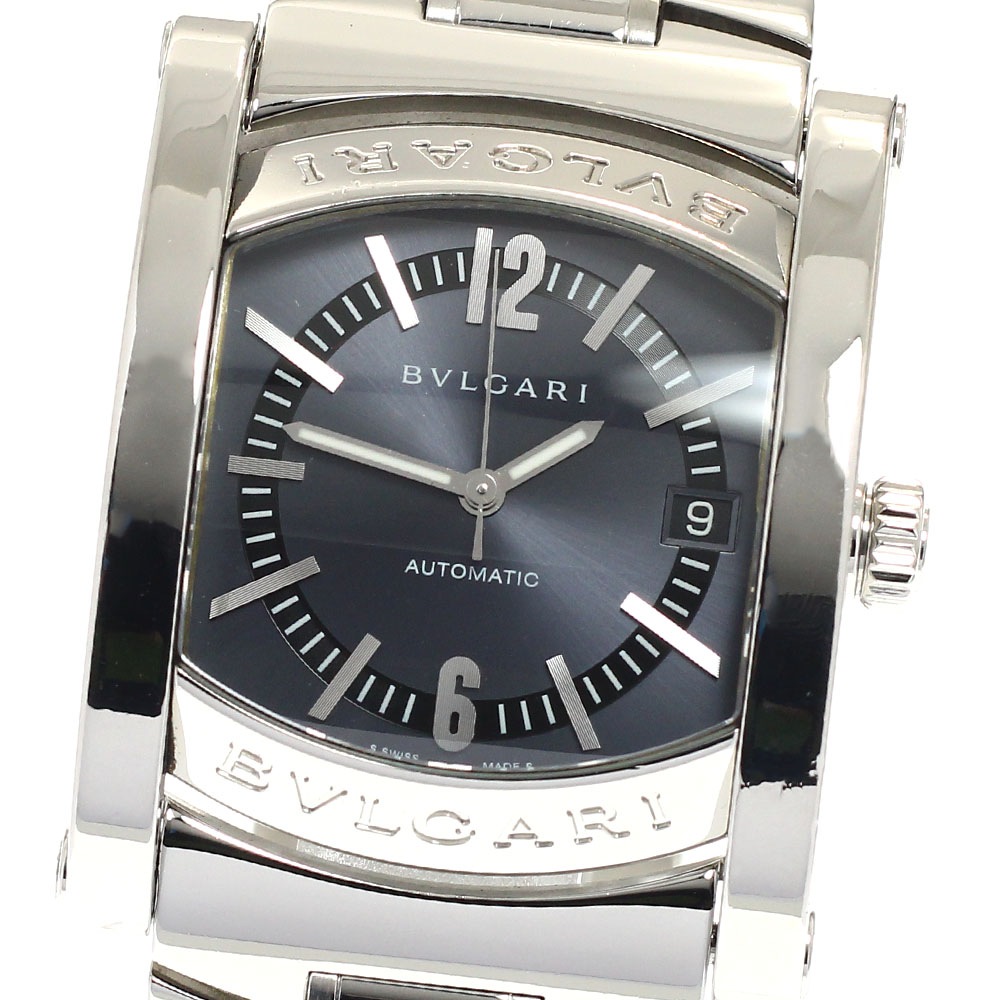 訳あり ブルガリ BVLGARI AA44S アショーマ デイト 自動巻き メンズ _942795【中古】