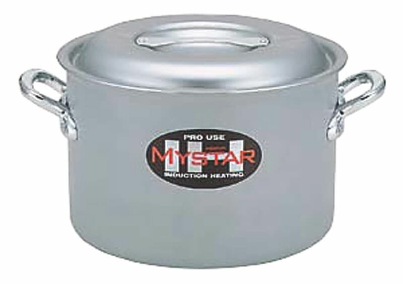 北陸アルミ プロマイスターIH 半寸胴鍋 45cm（46.0L） 44,814円