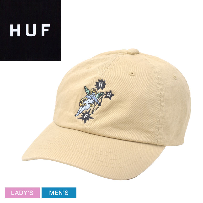 CUPID 6 PANEL CV HAT HT00861 レディース メンズ 帽子 ストラップ 刺しゅう 刺繍 ストリート スケート ロゴ おしゃれ カジュアル シンプル スケーター スケボー