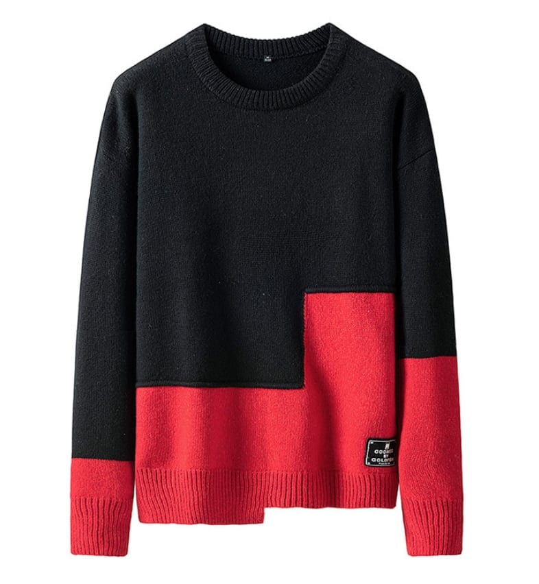 トップス 上着 人気 おすすめ おしゃれ お洒落 激安 安い プチプラ ニット セーター 長袖 ロング リブニット ラウンドネック 丸首 クルーネック ダメージ ドロップショルダー sh01