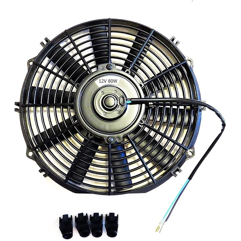 (mind items) 12インチ 汎用 薄型 電動ファン 吹風式 プッシュ式 12インチ １２V 12v 8,920円