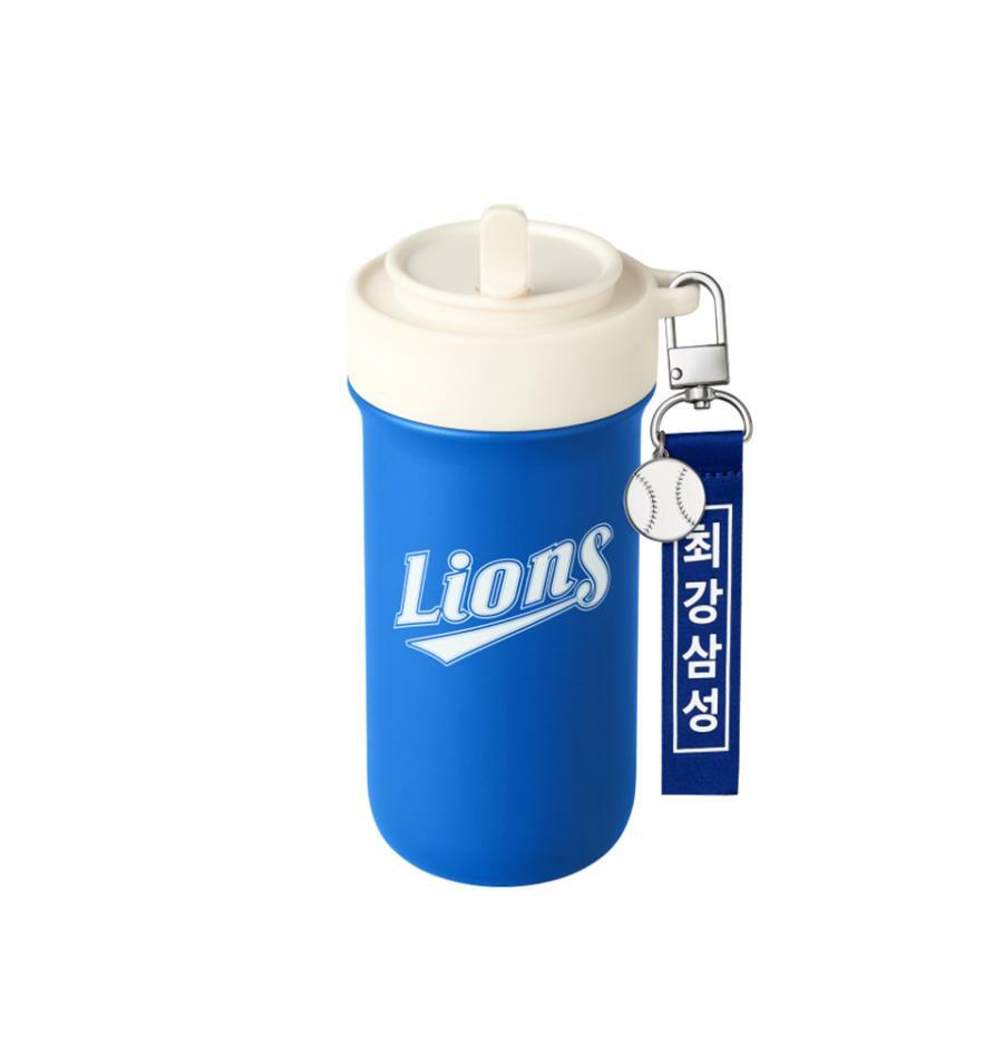 SS ライオンズ 缶クーラー タンブラー 473ml 日本未発売 韓国限定 スターバ グッズ 限定品 野球 2WAY 保冷 ステンレスボトル キャンプ アウトドア レア ギフト 希少 SAMSUNG