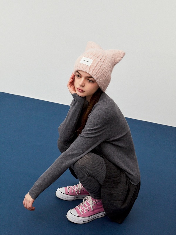 ピンクビーニー ☆送料・関税込☆Stussy☆Debossed Basic Logo Beanie pink