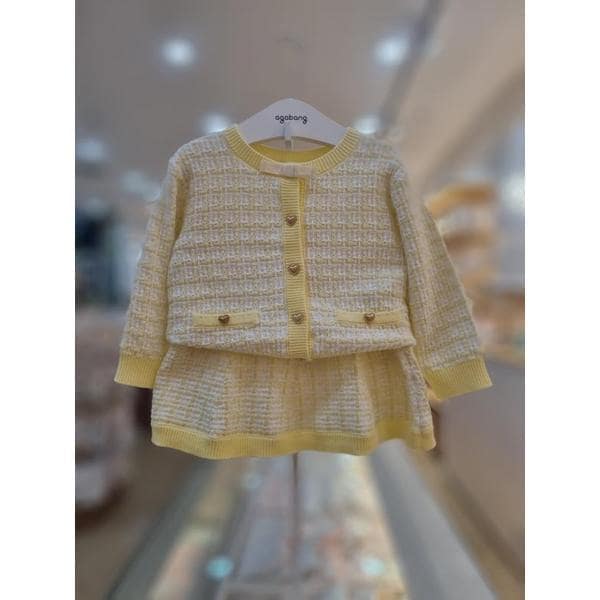 セーブゾーン06 アメルトウィードニット上下 01T133051 (E45731055)