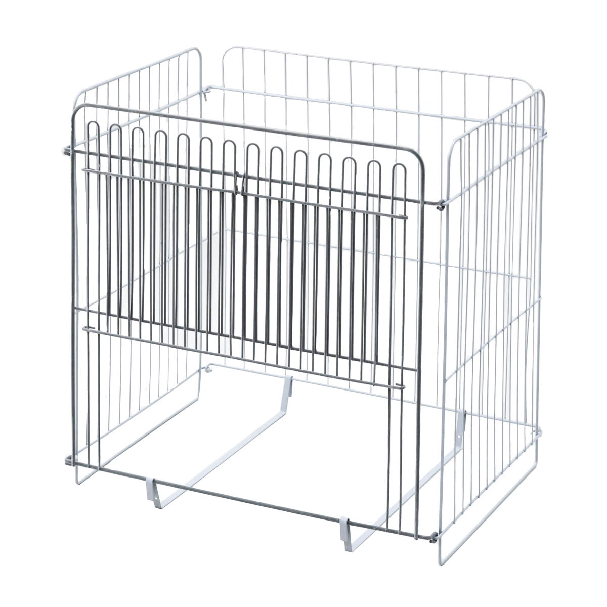 【在庫有・即納】山善 YAMAZEN 組み立て簡単 ストーブ・ファンヒーターガード RNG-65 LGY 幅65×奥行51.5×高さ67.5cm 火傷防止 やけど防止 ガード 5,899円