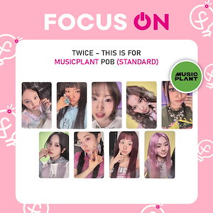TWICE THISISFOR musicplant 限定 トレカ 9枚セットA TWICE THISISFOR musicplant 限定 トレカ 9枚セットA - メルカリ