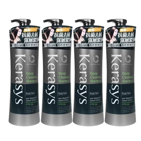 4本セット スカルプケアディープクレンジングシャンプー 600ml 海外発送 ヤマト国際便