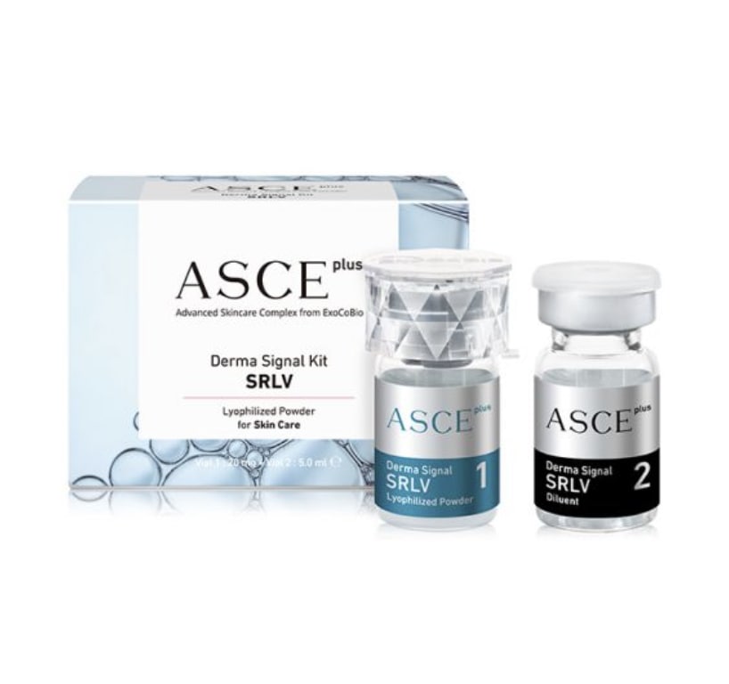 ASCE SRLV Derma Signal Kit ASCE+ Korea Exosome Ampoule SET