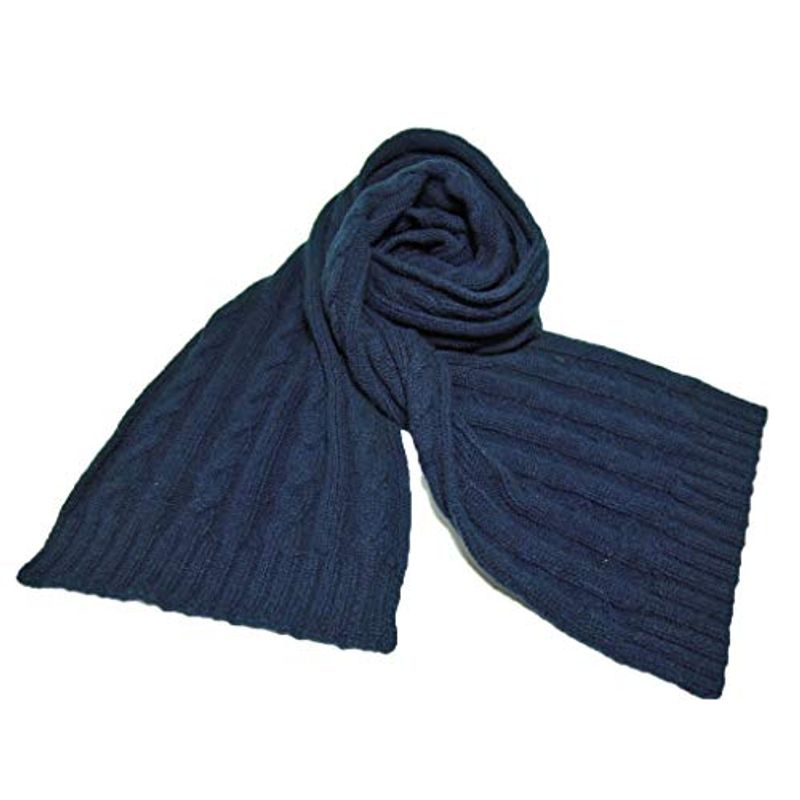 お気に入り Robert Mackieロバートマッキー 3 Navy ネイビー カシミアメリノウールマフラー Scarf Jura マフラー Www Coralreefcondos Com