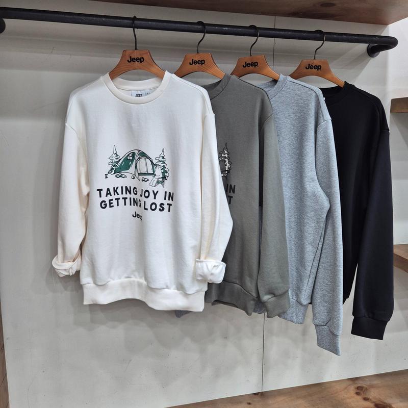 テントプリントマンツーマンJR1TSU896_GN