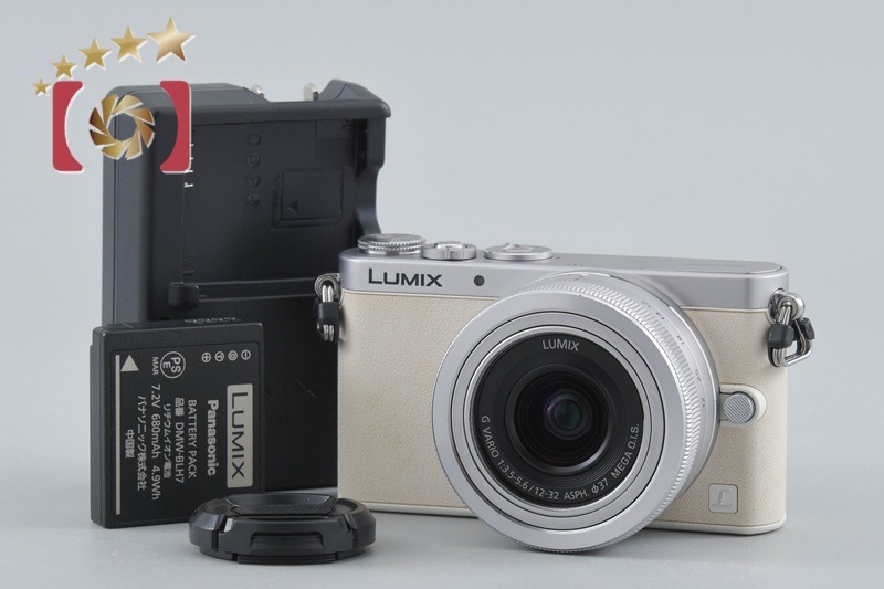 LUMIX DMC-GM1K ホワイト レンズキット シャッター回数僅少