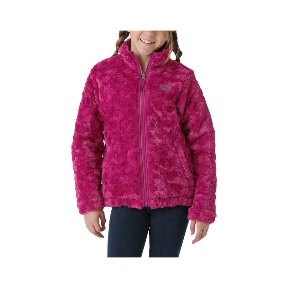North Face 女の子用両面ジップアップジャケット