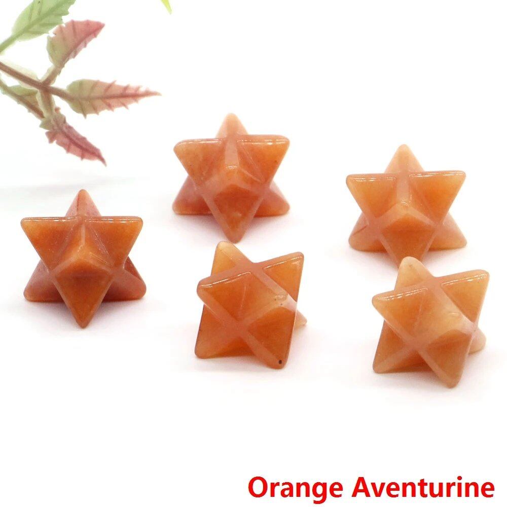 13mm メルカバスター 天然チャクラクォーツストーン クリスタル ウィッカ レイキヒーリング エネルギー ジェム プロテクション DIYジュエリー デコレーション 卸売 サイズ：80個入り カ_20