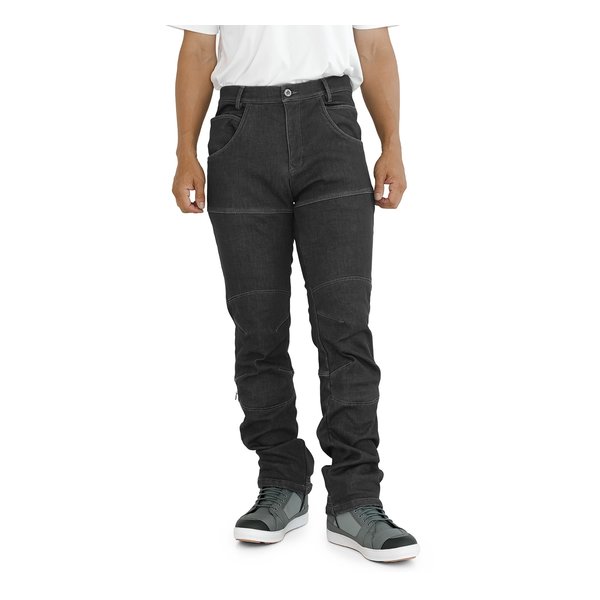 バイク用 冬用 エニグマライトプロテクトサーマルジーンズ デニムブラック/XL/34 WJ-936R/DENIM BLACK/XL/