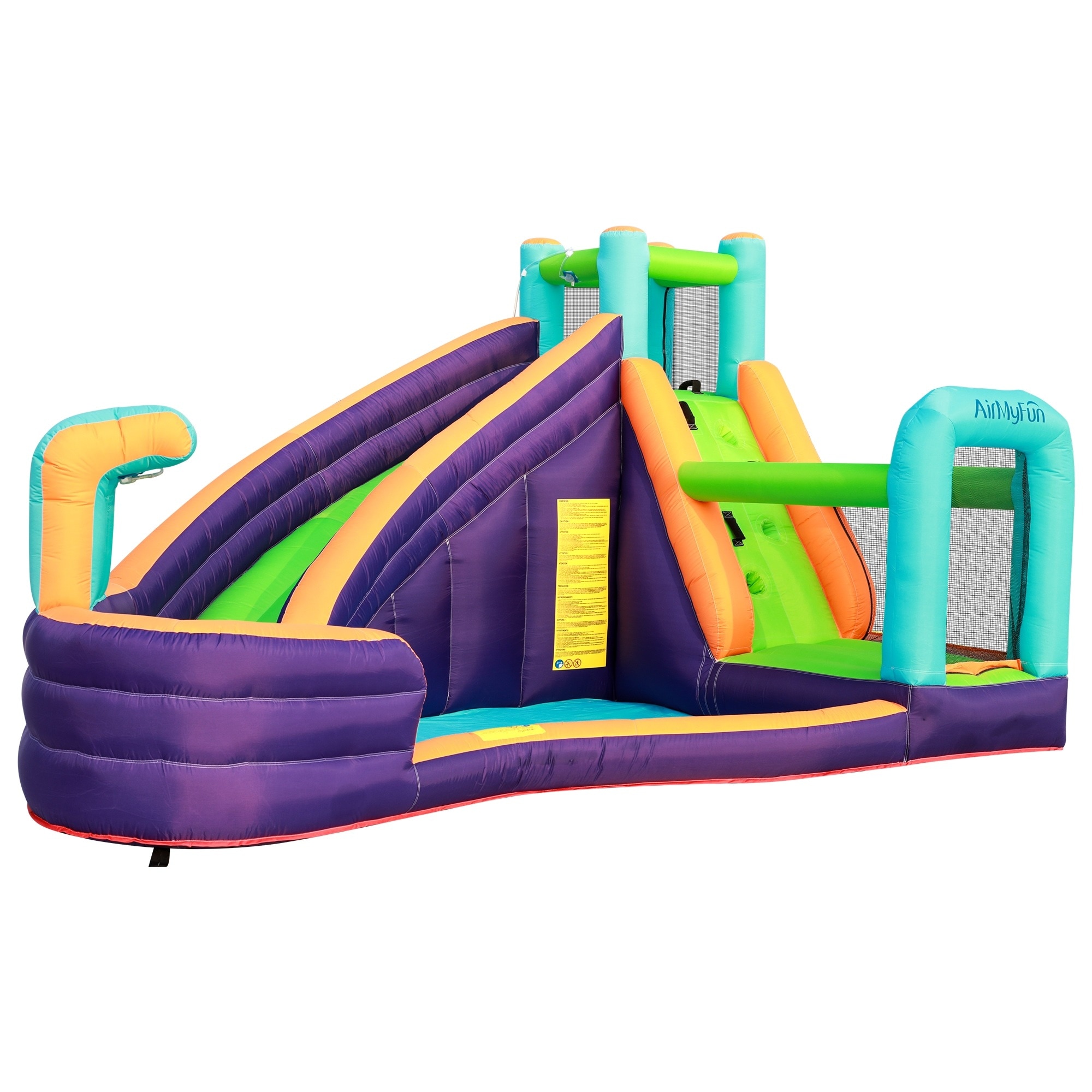 【国内発送Ｍ】1500大型 プール エアー 遊具 滑り台 ビニールプール 大型プール トランポリン すべり台 大型遊具 キッズハウス プレイハウス