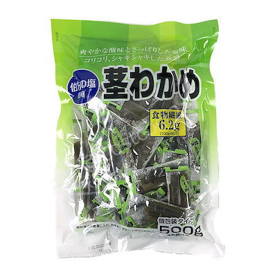 Qoo10] 合食 茎わかめ 500g Goshoku