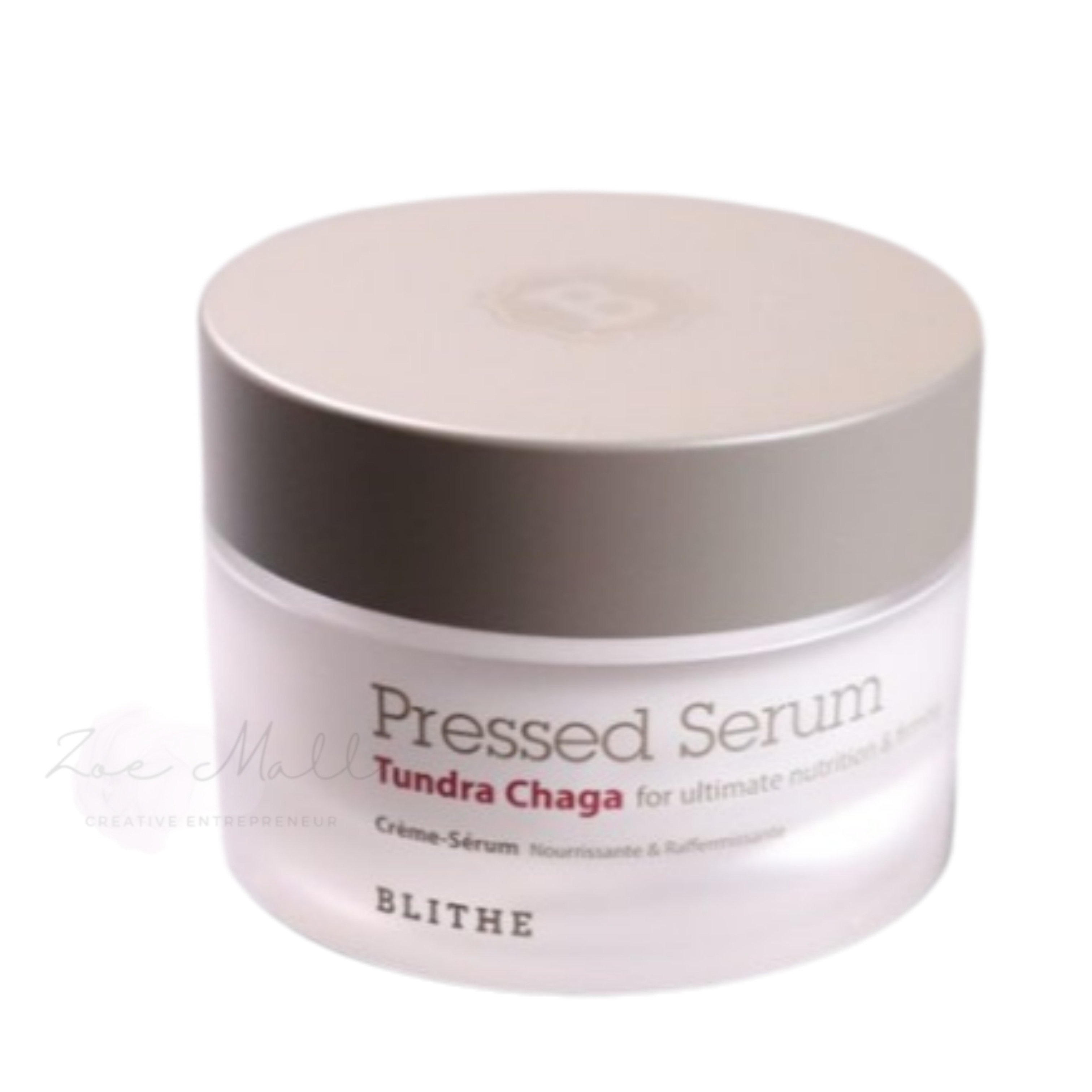 [プレスドセラム]ツンドラチャーガ 固形セラム 50ml/チャガキノコエキス59.4％配合/ リフトアップ 保湿クリーム
