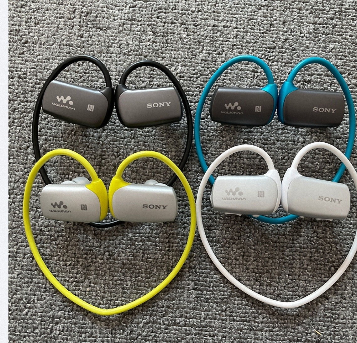 SONY NW-WS615 16GB ブルー ソニー ヘッドホン一体型ウォークマン 並行輸入品