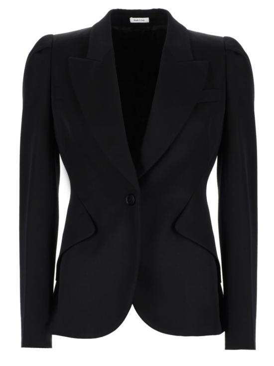 ALEXANDER MCQUEEN Women Jackets 847018 QJAAC1000 Black