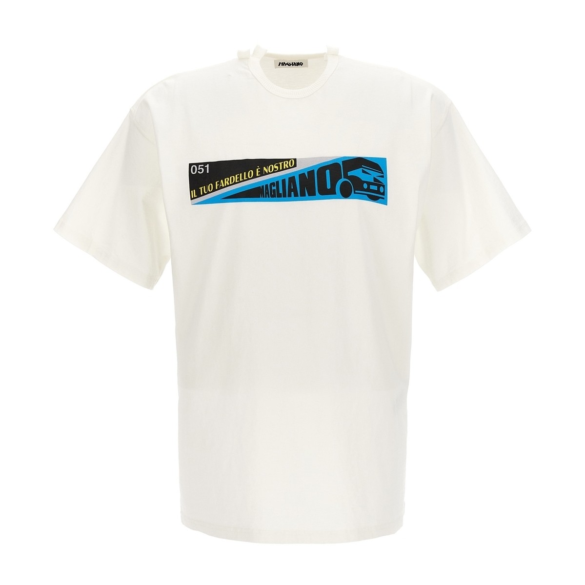 Q5801062701 ホワイト 秋冬2023 Tシャツ メンズ ju