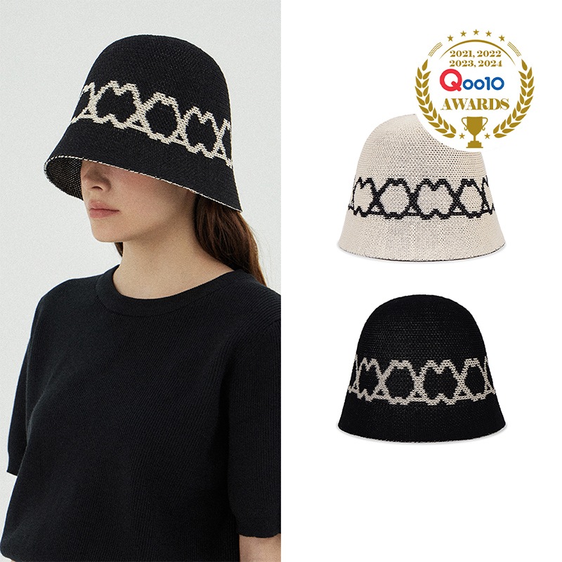 VA Curved Logo Jacquard Bucket Hat / VAカーブドロゴジャガードバケットハット(2Color)
