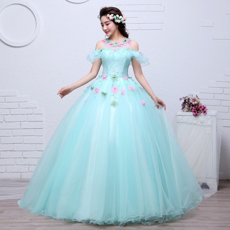 カラードレス 安い ロングドレス 演奏会 コンサート パーティードレス 発表会 ウェディングカラードレス 二次会 結婚式 ステージ衣装 ブルー